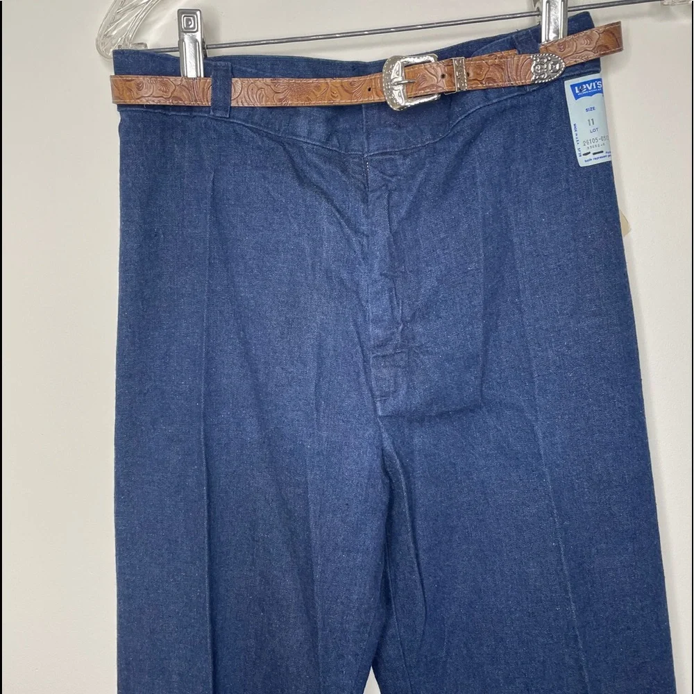 Levi's Vintage 70s  Bell Bottom Jeans Orange Tab - Picture 2 of 16